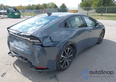 2023 Toyota Prius Prime Xse Premium из США, поврежденный, VIN JTDACACU2P3009615